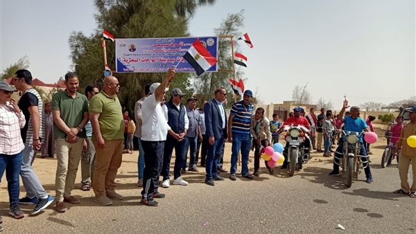 وزير الرياضة بالواحات