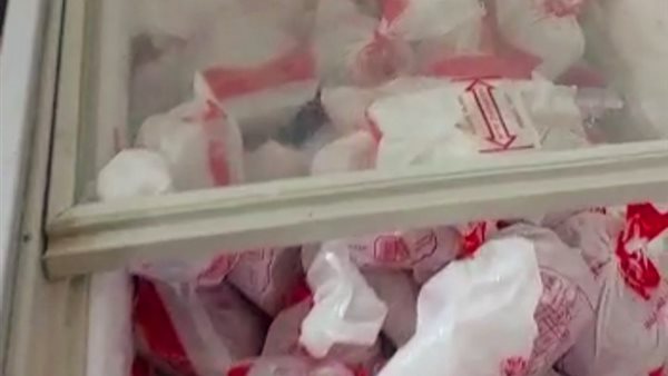 ضبط نصف طن دجاج فاسد