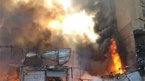 حريق هائل فى سوهاج