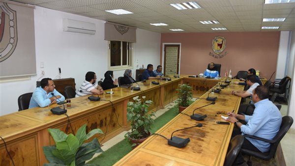 اجتماع جامعة سوهاج