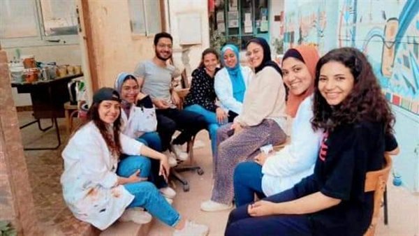 طلاب جامعة حلوان