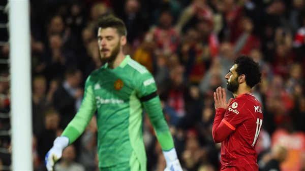 محمد صلاح أمام مانشستر