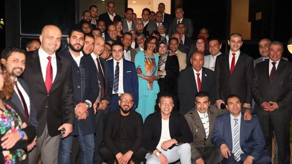 خلال حفل الإفطار