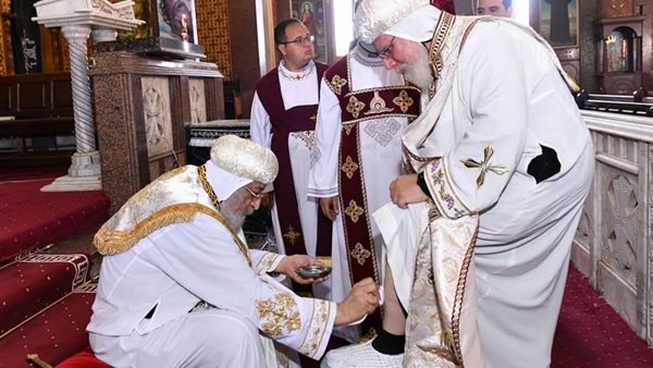 طقس غسل الارجل