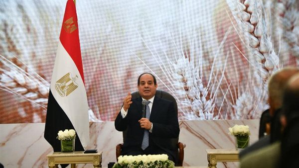 الرئيس السيسي خلال