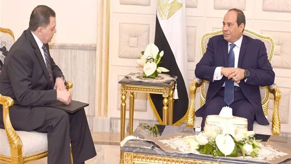  السيسي ووزير الداخلية