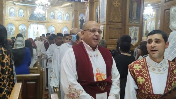 قداس القيامة بالغربية