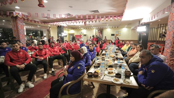 حفل افطار طائرة الاهلي