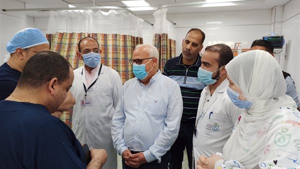 محافظ بورسعيد خلال