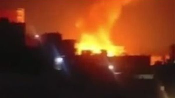 حريق هائل يلتهم منزل