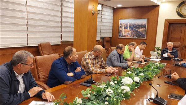 محافظ بورسعيد خلال