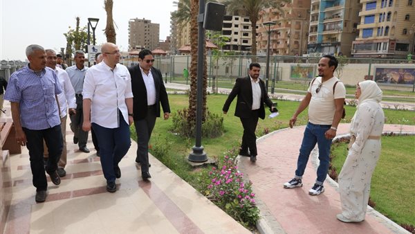 محافظ بني سويف يتفقد