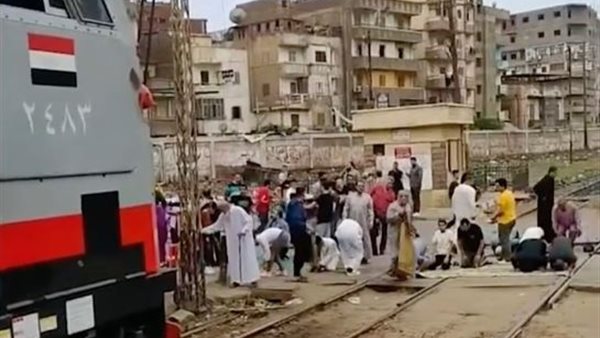 حادث الصلاة على القضبان