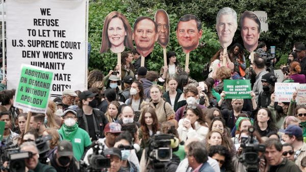 صورة من المظاهرة