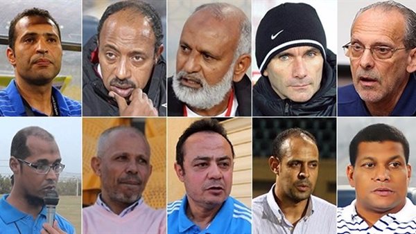 مدربين الدوري المصري