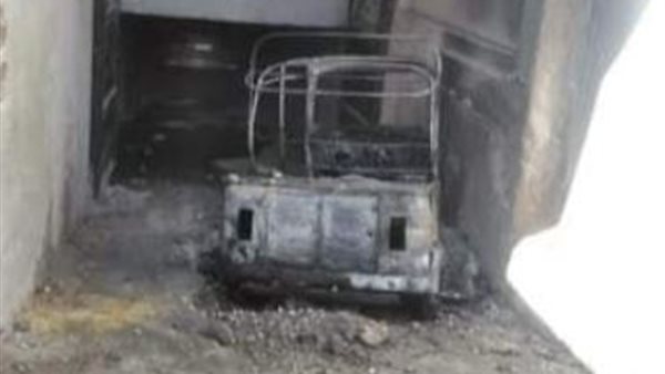 التوك توك المشتعل