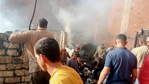 صورة من الحريق