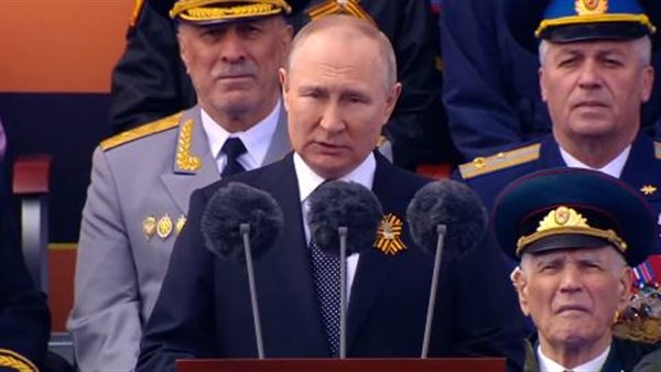 بوتين يلقي كلمته