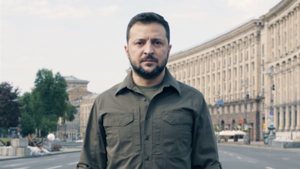 زيلينسكي خلال كلمته