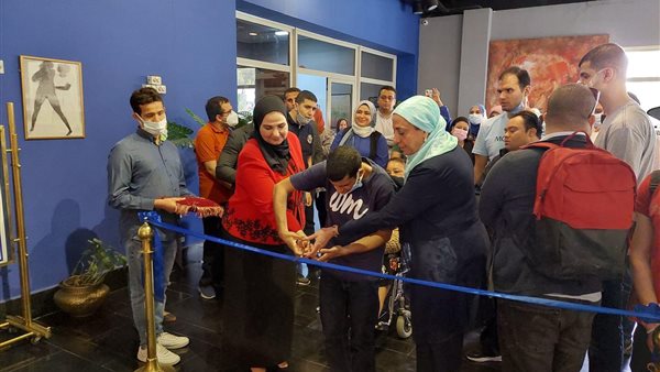 خلال افتتاح اليوم