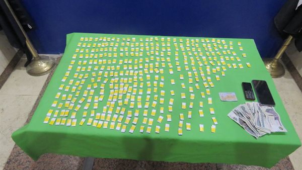 صورة المضبوطات