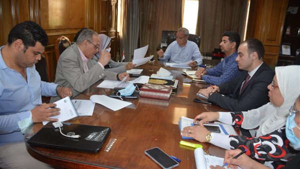 محافظ القليوبية خلال