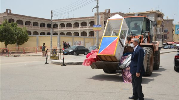 محافظ القليوبية خلال