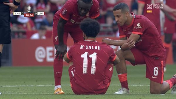 إصابة محمد صلاح