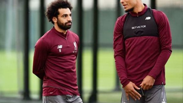 محمد صلاح وفان دايك