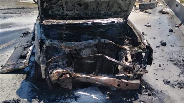 جانب من الحادث 