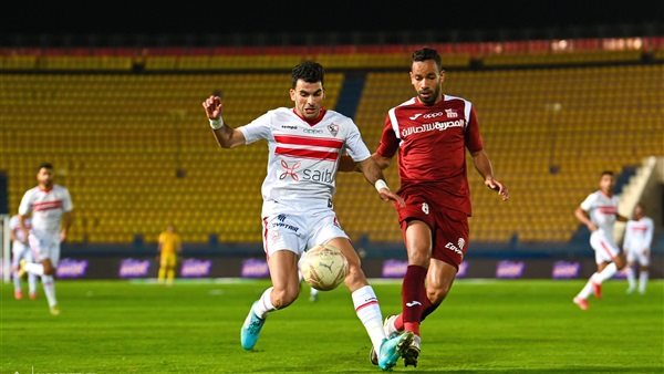 جانب من مباراة الزمالك