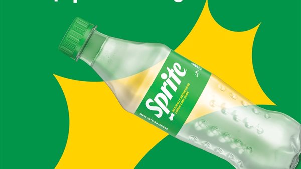 زجاجة سبرايت الشفافة