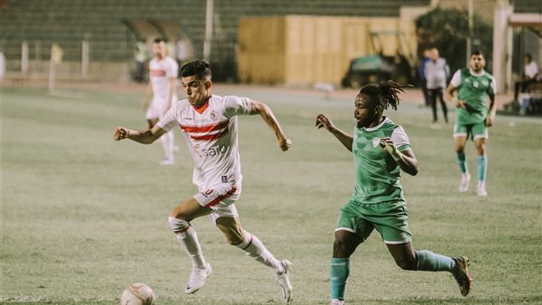 جانب من مباراة الزمالك