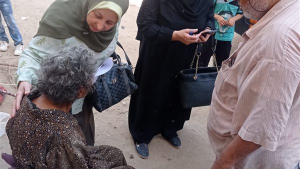 انقاذ المسنة 