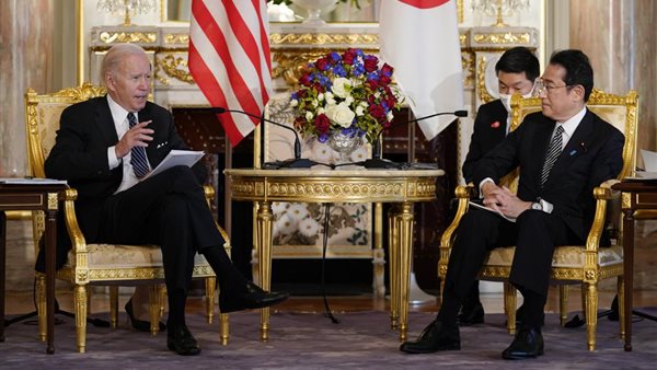 بايدن وكيشيدا خلال