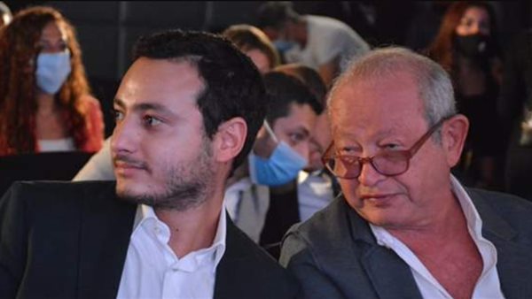 نجيب ساويرس وابنه