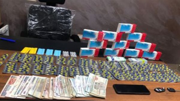 جانب من المضبوطات