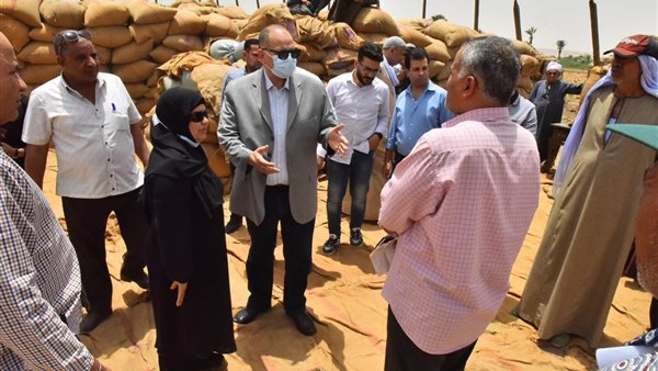 عمليات استقبال القمح