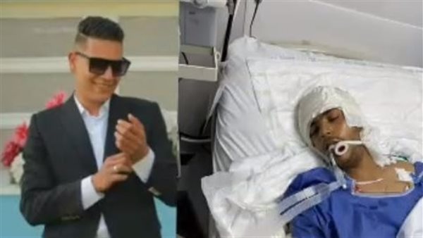 الشاب قبل وبعد الحادث