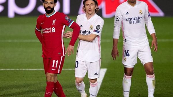 صلاح أمام ريال مدريد