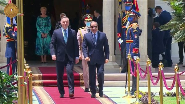 الرئيس السيسي يستقبل