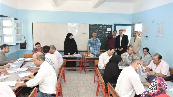 جانب من أعمال التصحيح