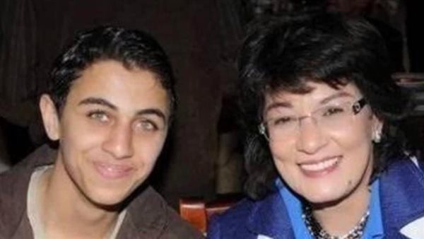 سماح أنور وابنها