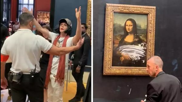 تشويه الموناليزا