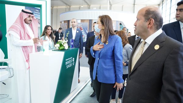 وزيرة التخطيط خلال