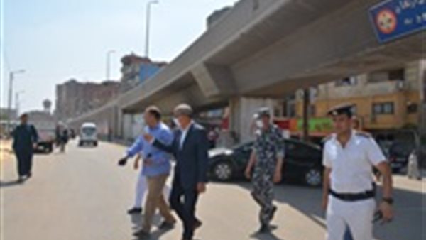 محافظ القليوبية خلال