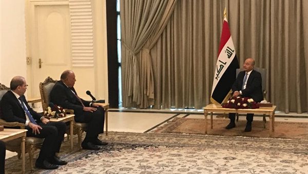 الرئيس العراقي يستقبل