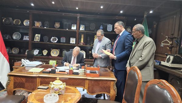 محافظ القليوبية يعتمد