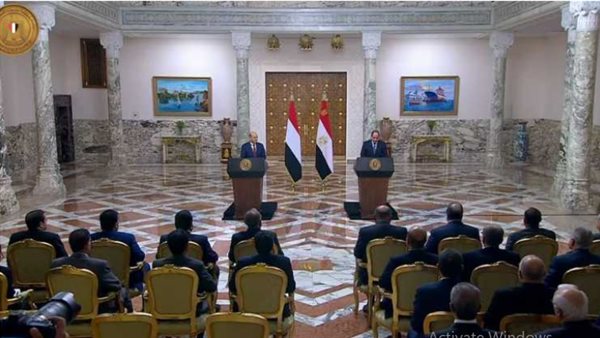 جانب من المؤتمر الصحفي