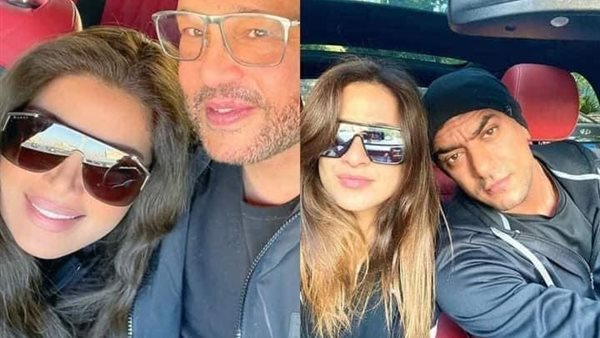 ياسمين وريهام وأزواجهم